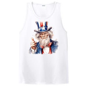 Uncle Sam I Want You | Uncle Sam Day PosiCharge Competitor Tank