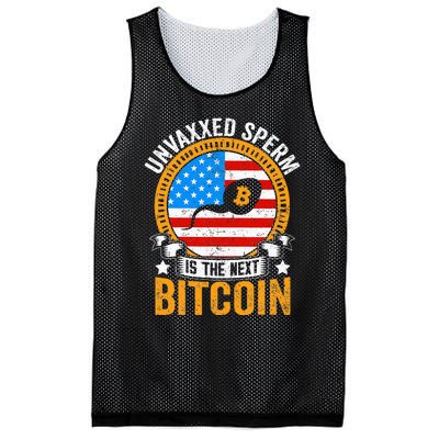 Unvaxxed Sperm Is The Next Bitcoin Mesh Reversible Basketball Jersey Tank