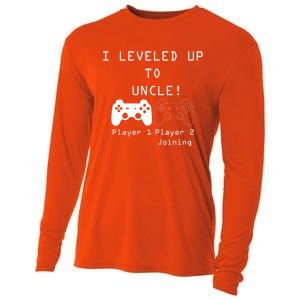 Uncle Sayings I Level Up To Uncle Uncle Gamer Sayings Cute Gift Cooling Performance Long Sleeve Crew