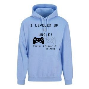 Uncle Sayings I Level Up To Uncle Uncle Gamer Sayings Cute Gift Unisex Surf Hoodie