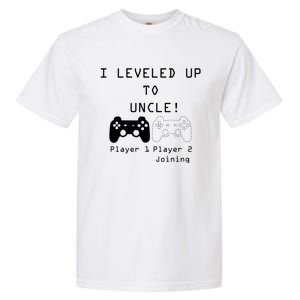 Uncle Sayings I Level Up To Uncle Uncle Gamer Sayings Cute Gift Garment-Dyed Heavyweight T-Shirt