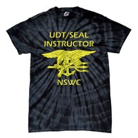 Udt Seal Instructor Uniform Nswc Us Bluejacket Naval Navyman Tie-Dye T-Shirt