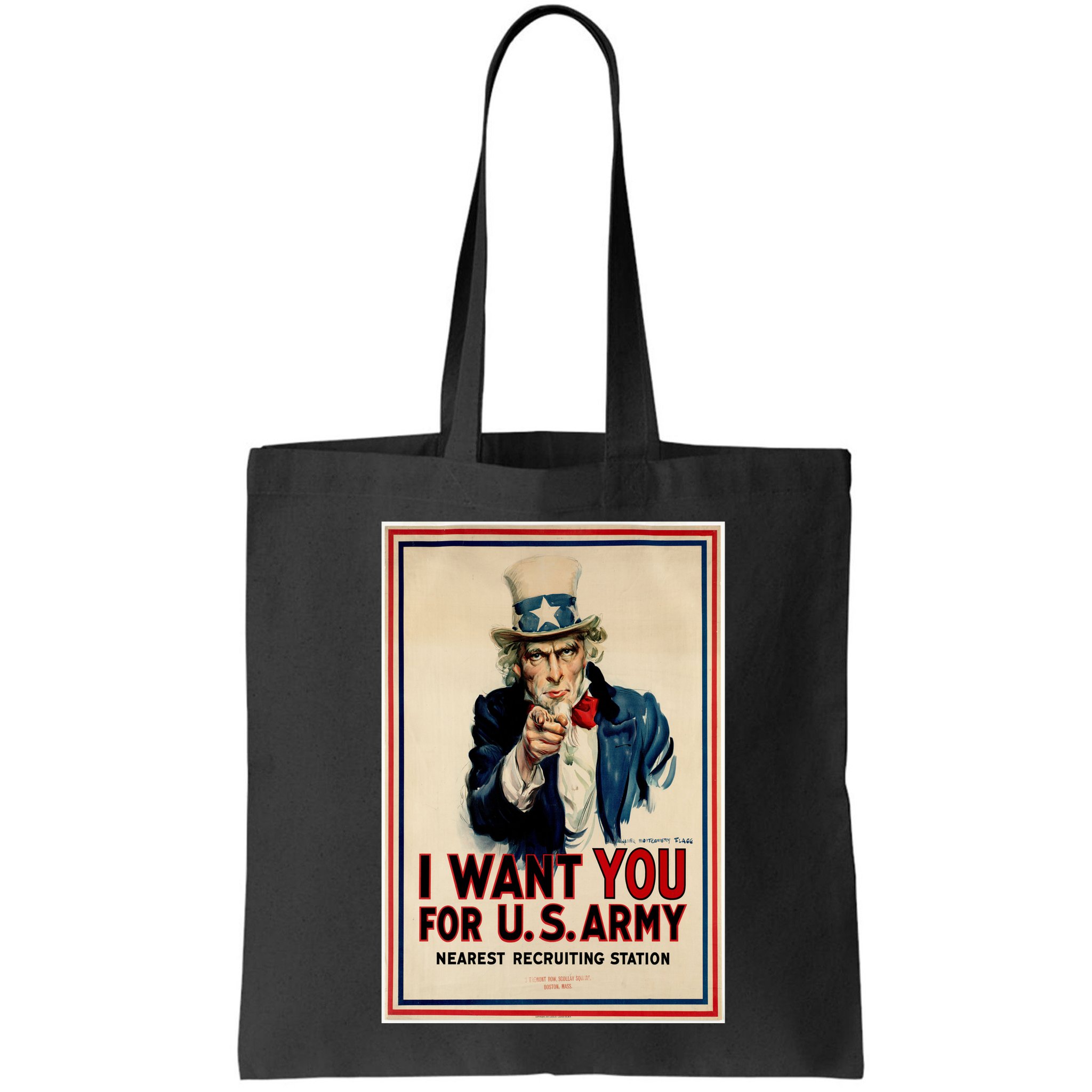 Uncle Sam I Want You World War 2 Bag