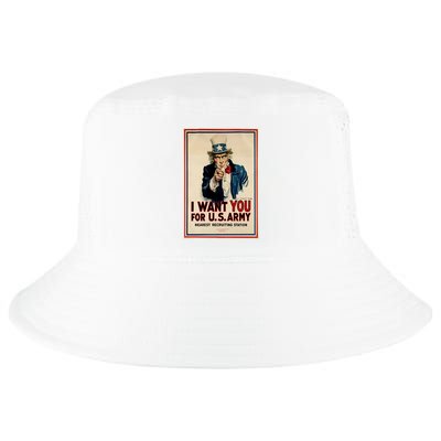 Uncle Sam I Want You World War 2 Cool Comfort Performance Bucket Hat