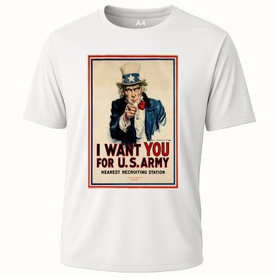 Uncle Sam I Want You World War 2 Performance Shirt