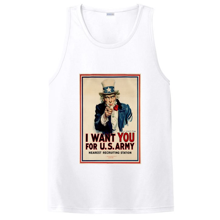 Uncle Sam I Want You World War 2 PosiCharge Competitor Tank