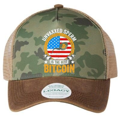 Unvaxxed Sperm Is The Next Bitcoin Legacy Tie Dye Trucker Hat