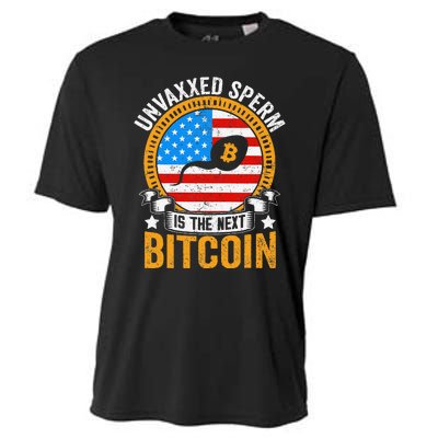 Unvaxxed Sperm Is The Next Bitcoin Cooling Performance Crew T-Shirt