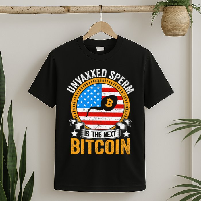 Unvaxxed Sperm Is The Next Bitcoin T-Shirt