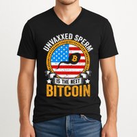 Unvaxxed Sperm Is The Next Bitcoin V-Neck T-Shirt