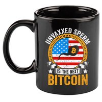 Unvaxxed Sperm Is The Next Bitcoin 11oz C Handle Ceramic Mug