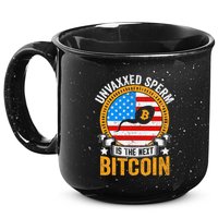 Unvaxxed Sperm Is The Next Bitcoin 15oz Campfire Ceramic Mug