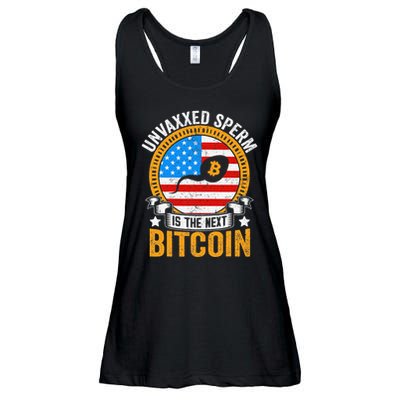 Unvaxxed Sperm Is The Next Bitcoin Ladies Essential Flowy Tank