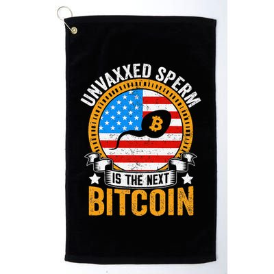 Unvaxxed Sperm Is The Next Bitcoin Golf Towel