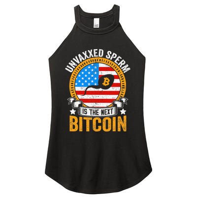 Unvaxxed Sperm Is The Next Bitcoin Women's Perfect Tri Rocker Tank
