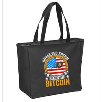 Unvaxxed Sperm Is The Next Bitcoin Zip Tote Bag