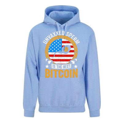 Unvaxxed Sperm Is The Next Bitcoin Unisex Surf Hoodie