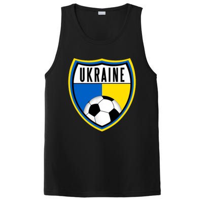 Ukraine Soccer Jersey Ukrainian Flag PosiCharge Competitor Tank