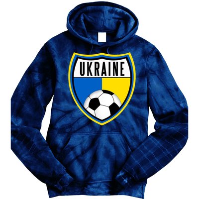 Ukraine Soccer Jersey Ukrainian Flag Tie Dye Hoodie