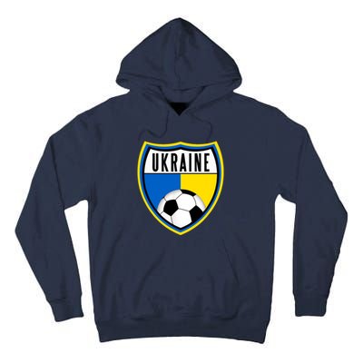 Ukraine Soccer Jersey Ukrainian Flag Tall Hoodie