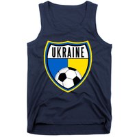 Ukraine Soccer Jersey Ukrainian Flag Tank Top