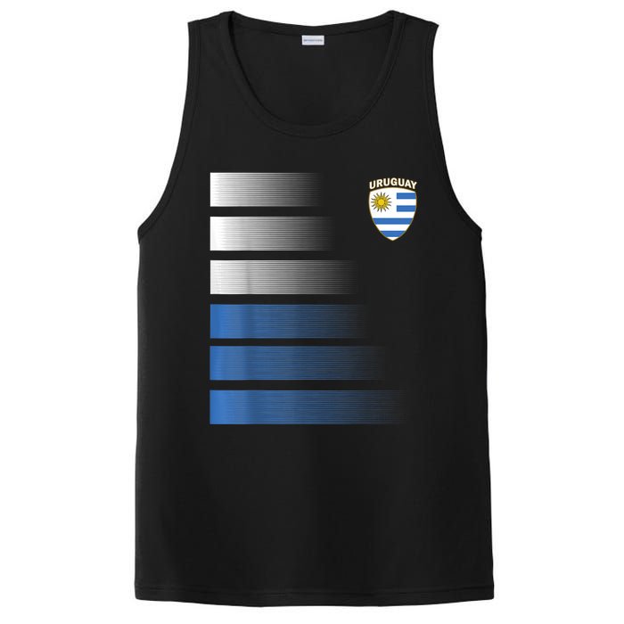 Uruguayan Soccer Jersey Uruguay Football Uruguay Flag PosiCharge Competitor Tank