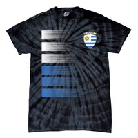 Uruguayan Soccer Jersey Uruguay Football Uruguay Flag Tie-Dye T-Shirt