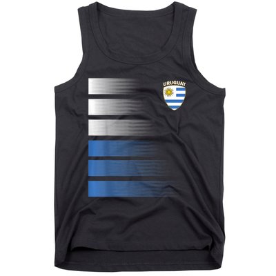 Uruguayan Soccer Jersey Uruguay Football Uruguay Flag Tank Top