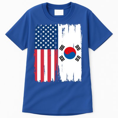 Usa South Korean Flag Meaningful Gift Tall T-Shirt