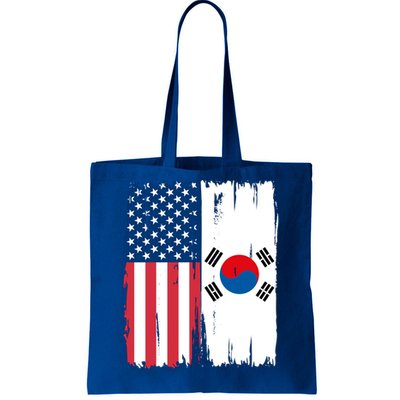 Usa South Korean Flag Meaningful Gift Tote Bag