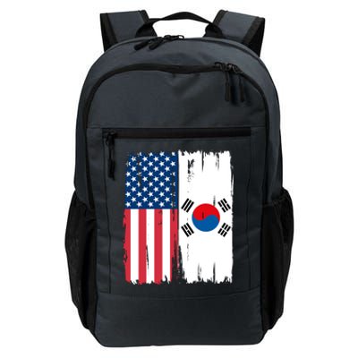 Usa South Korean Flag Meaningful Gift Daily Commute Backpack