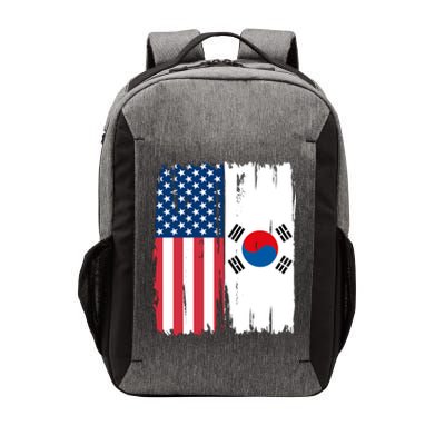 Usa South Korean Flag Meaningful Gift Vector Backpack