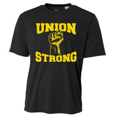 Union Strong Labor Day Graphic Cooling Performance Crew T-Shirt