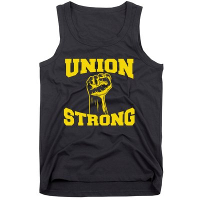 Union Strong Labor Day Graphic Tank Top