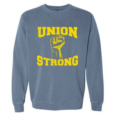 Union Strong Labor Day Graphic Garment-Dyed Sweatshirt