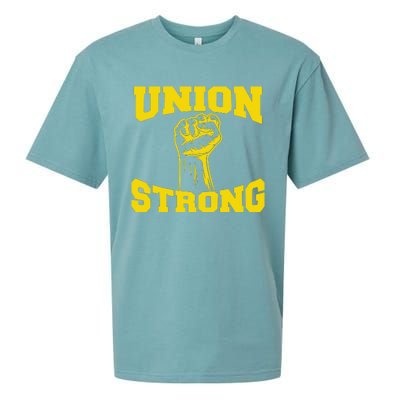 Union Strong Labor Day Graphic Sueded Cloud Jersey T-Shirt