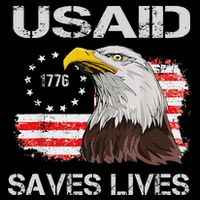 Usaid Saves Lives Drawstring Bag