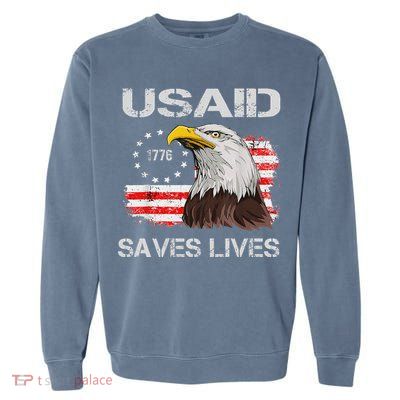 Usaid Saves Lives Garment-Dyed Sweatshirt