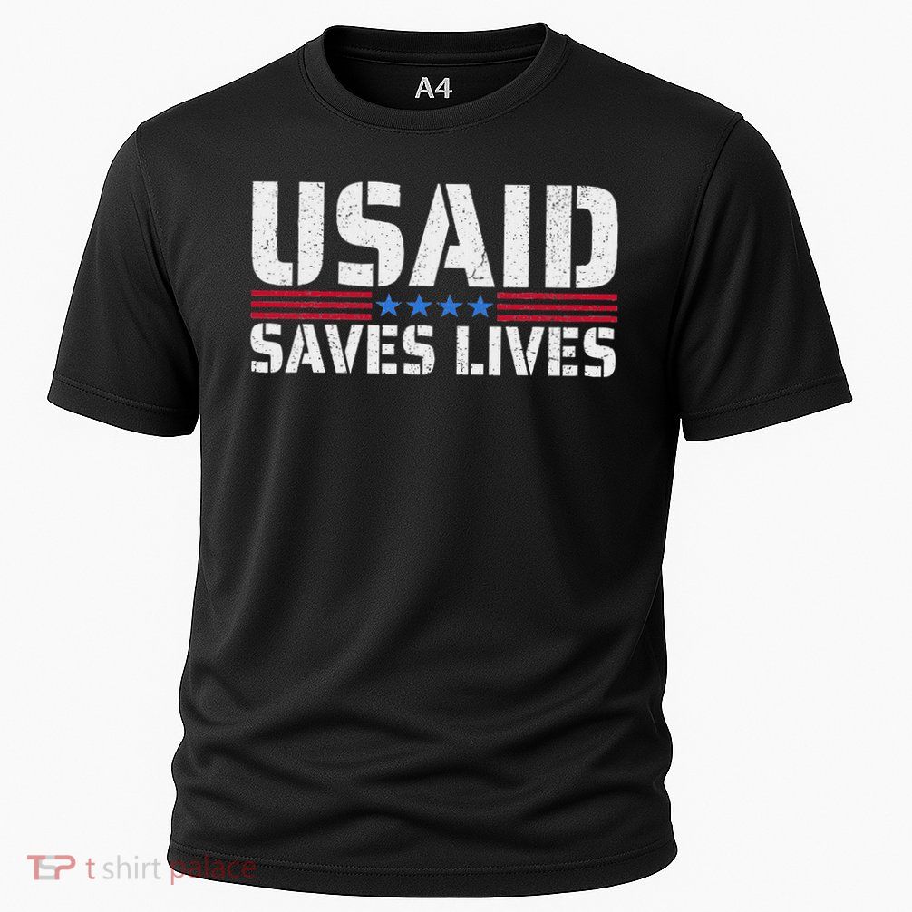 Usaid Saves Lives Us Agency International Development Cooling Performance Crew T-Shirt