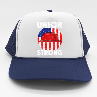 Union Strong Labor Day Graphic Trucker Hat