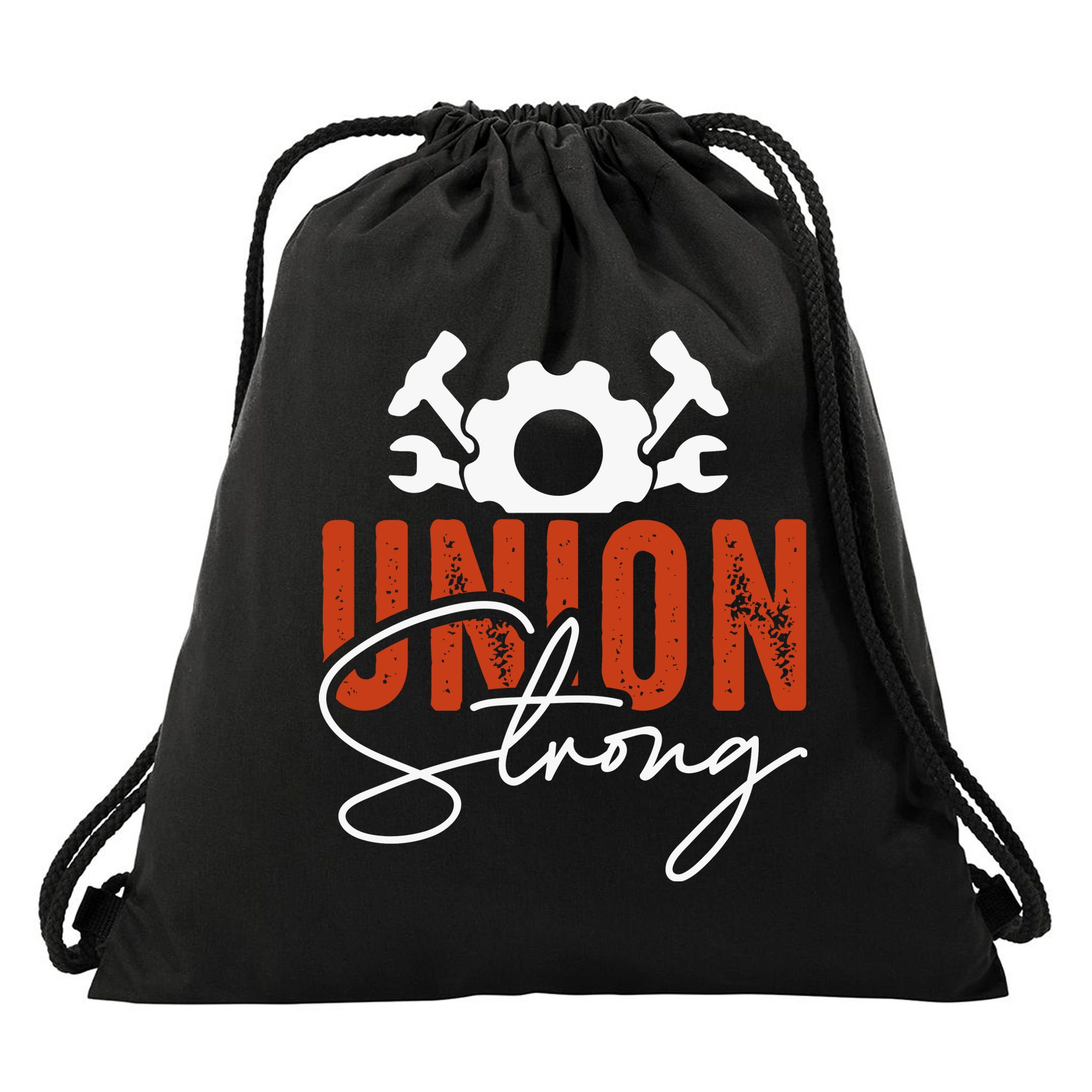 Union Strong Labor Day Gift Drawstring Bag