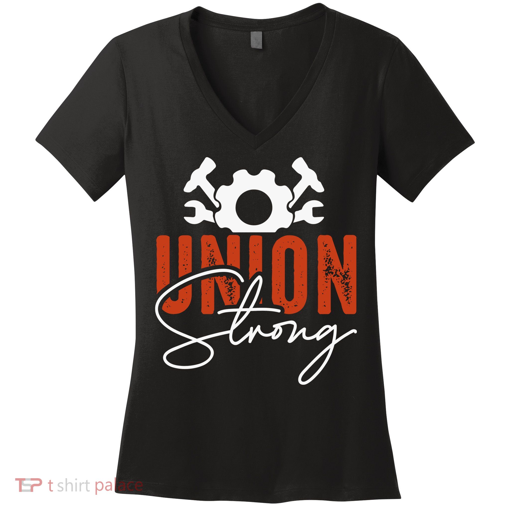 Union Strong Labor Day Gift Women's V-Neck T-Shirt