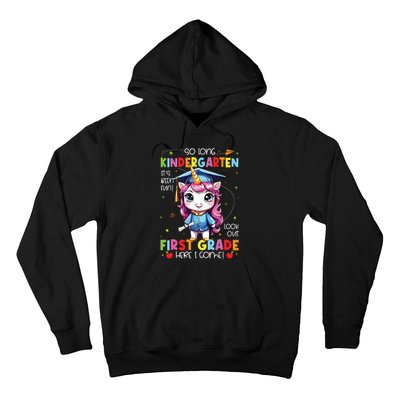 Unicorn So Long Kindergarten Graduation Last Day Of School Hoodie