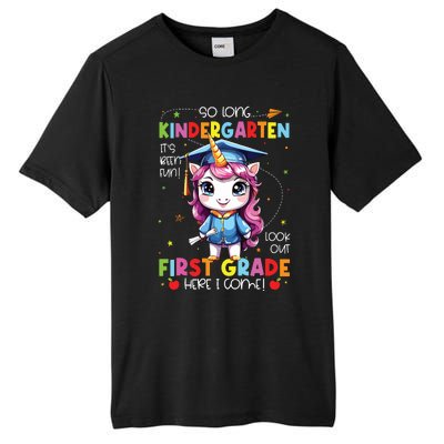 Unicorn So Long Kindergarten Graduation Last Day Of School Tall Fusion ChromaSoft Performance T-Shirt