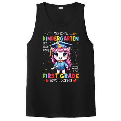 Unicorn So Long Kindergarten Graduation Last Day Of School PosiCharge Competitor Tank