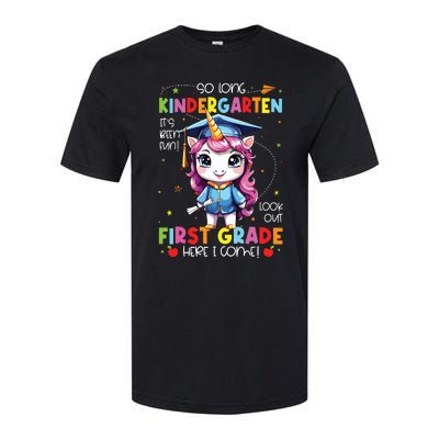 Unicorn So Long Kindergarten Graduation Last Day Of School Softstyle CVC T-Shirt