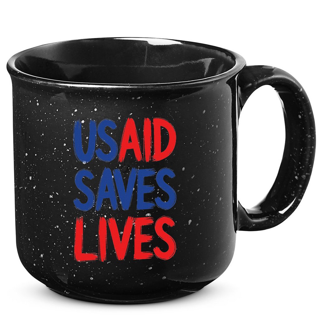 Usaid Saves Lives Us Agency International Development 15oz Campfire Ceramic Mug