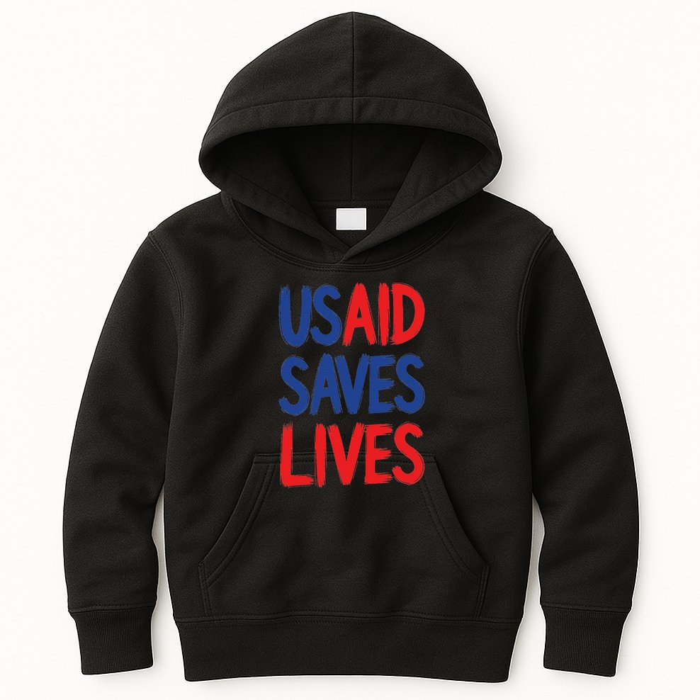 Usaid Saves Lives Us Agency International Development Kids Hoodie