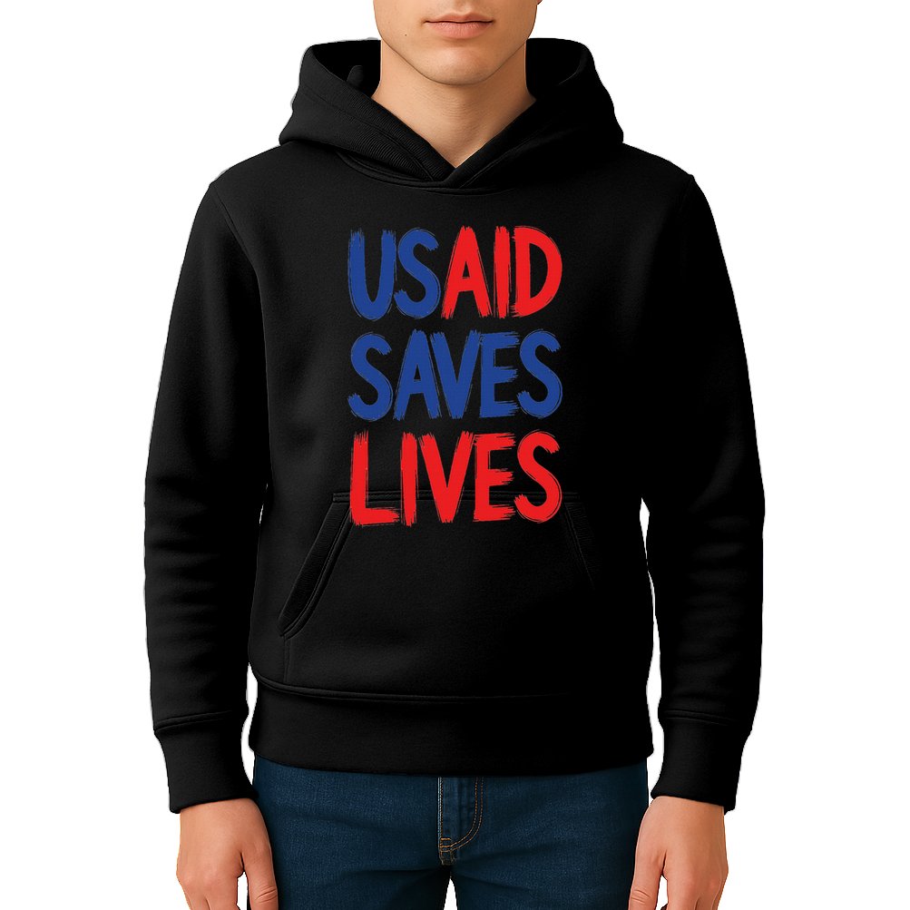 Usaid Saves Lives Us Agency International Development Kids Hoodie