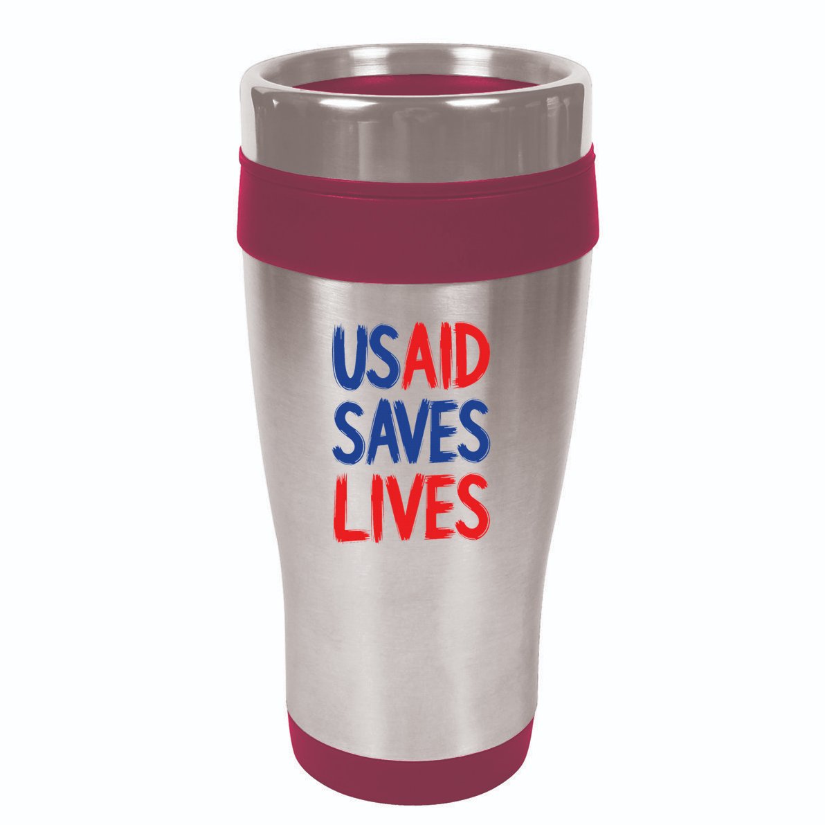 Usaid Saves Lives Us Agency International Development 16oz Travel Tumbler